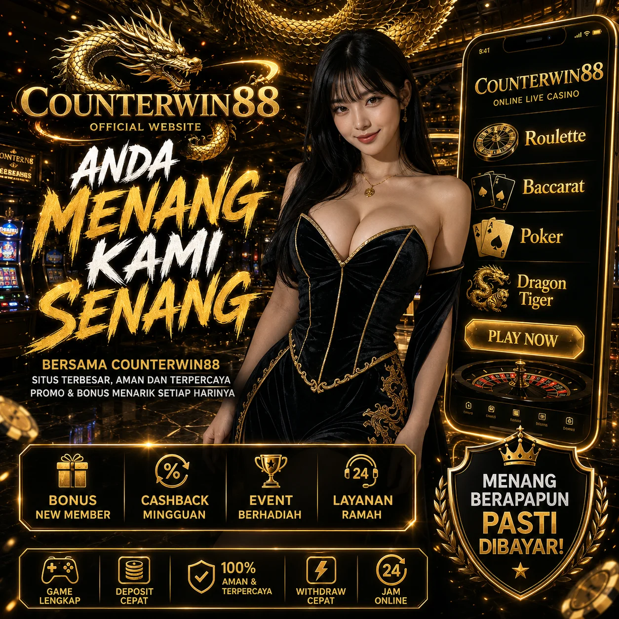 COUNTERWIN88 - Mahkota Baru bagi Pecinta Permainan Premium
